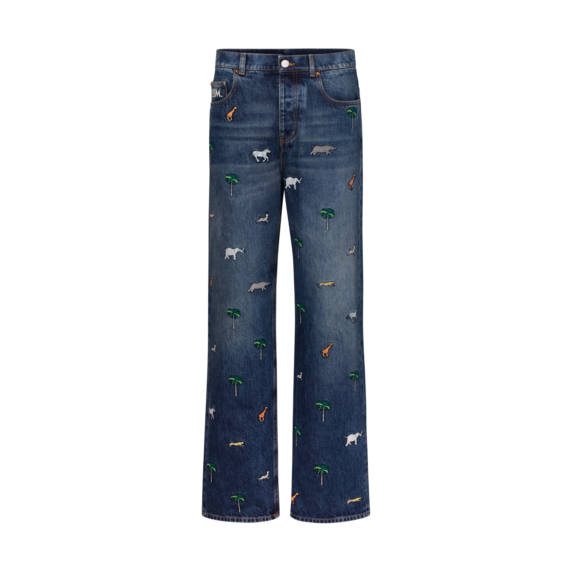 LV × ザ・ダージリン リミテッド エンブロイダリー デニム スケート